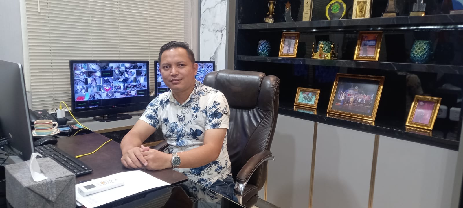 Joko Santoso , Kepala Cabang PT. Equity World Futures Manado